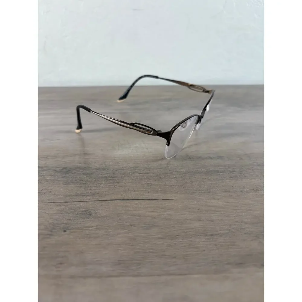 Charmant CH106515 Perfect Comfort- No Nickel Allergy- Men's Eyeglasses‎ EUC